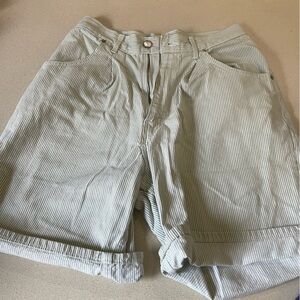 Vintage striped shorts